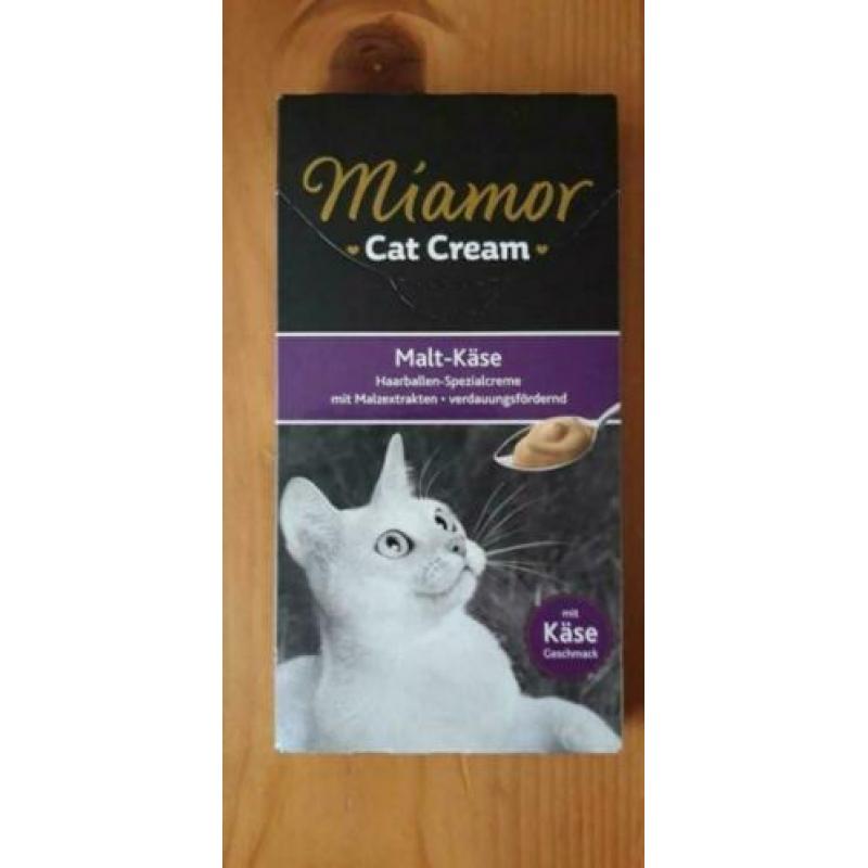 75 zakjes miamor cat cream malt - kase antihaarbal.