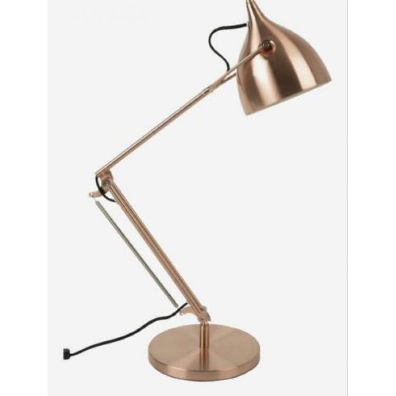 Lamp tafellamp Reader Bureaulamp Zuiver Koper