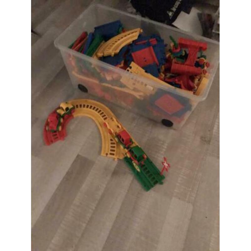 Te koop auto/trein baan groot