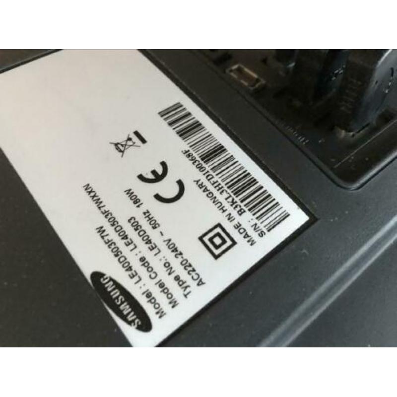 Samsung lcd tv 40 inch LE40D503F7W