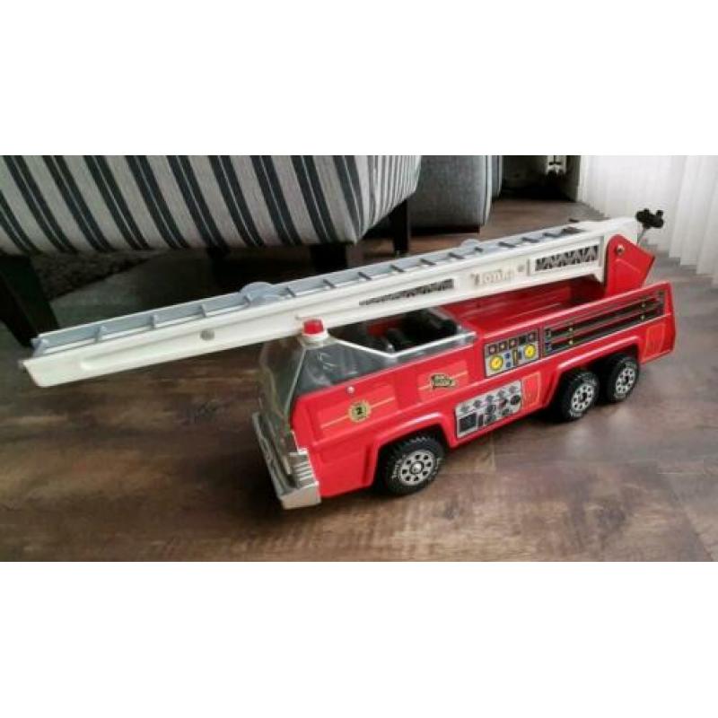 Unieke grote (60cm!) Tonka brandweerauto uit 1984