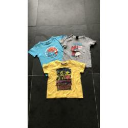 Rip Curl t-shirts jongens maat 104.