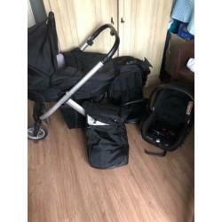 Musty 3 in 1 kinderwagen