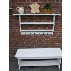 Brocante bankje