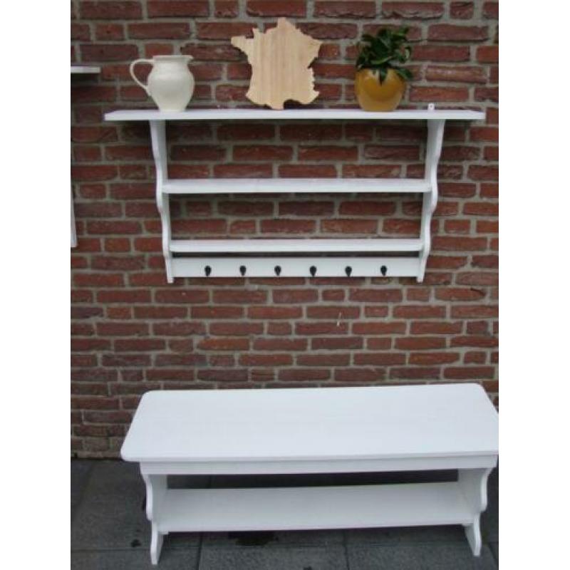 Brocante bankje