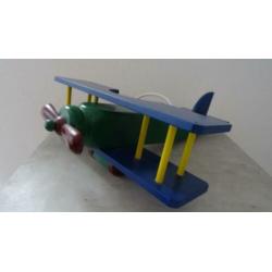 kinderkamer lamp "dubbeldekker vliegtuig"