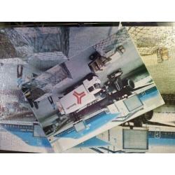 KLM Boeing puzzel Damco air Mercedes Benz 508 Pol