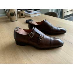 Santoni Cognac herenschoenen mt44