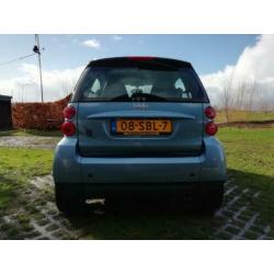 Smart Fortwo 1.0 45KW 61PK Coupe MHD AUT 2011 Blauw Zwart