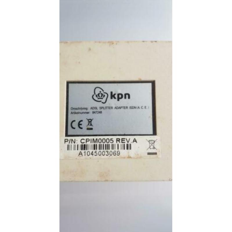 Kpn adsl splitter.