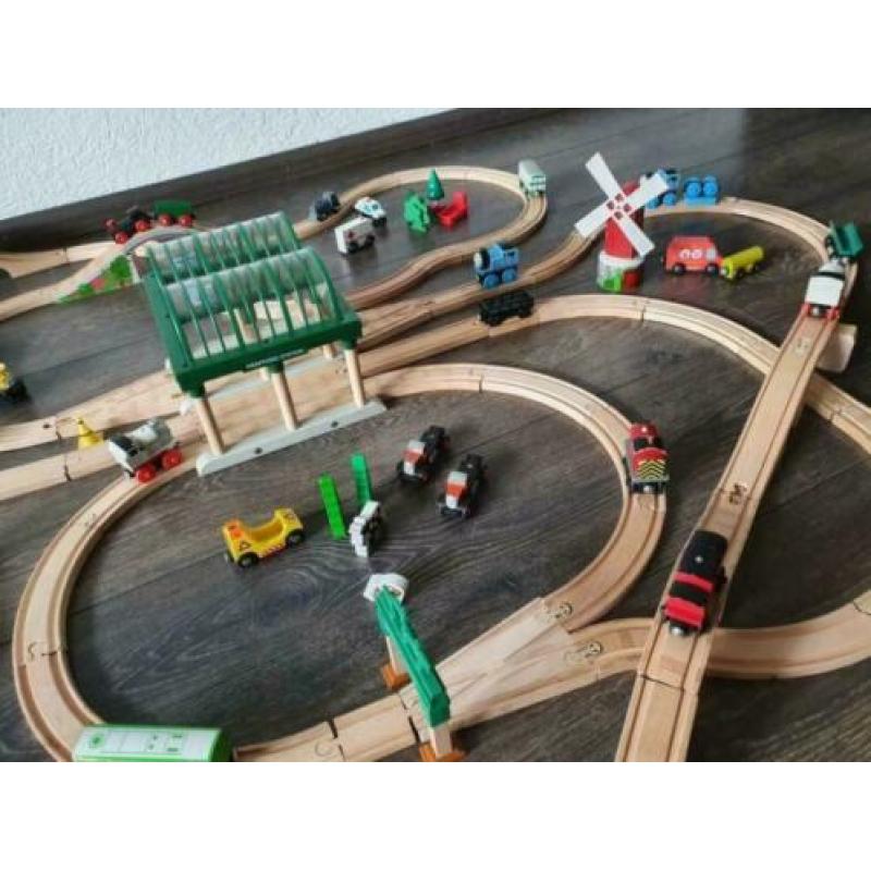 thomas de trein ( Houten ) wood serie set 2