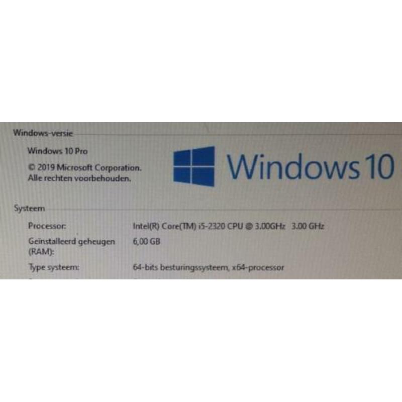 Fujitsu Sim., Esprimo P400 i5 QaudCore, Werkt Helemaal Goed