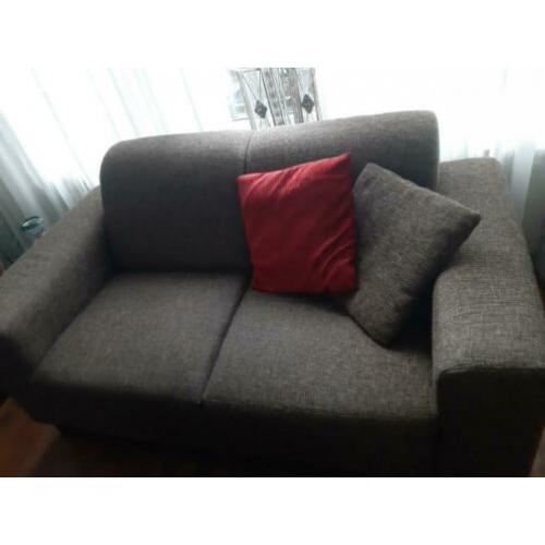 Te koop bankstel met eettafel stoelen en fauteuil