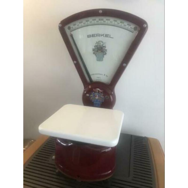 Berkel weegschaal L Stella Duci 2 kilo 1946 collectorsitem!
