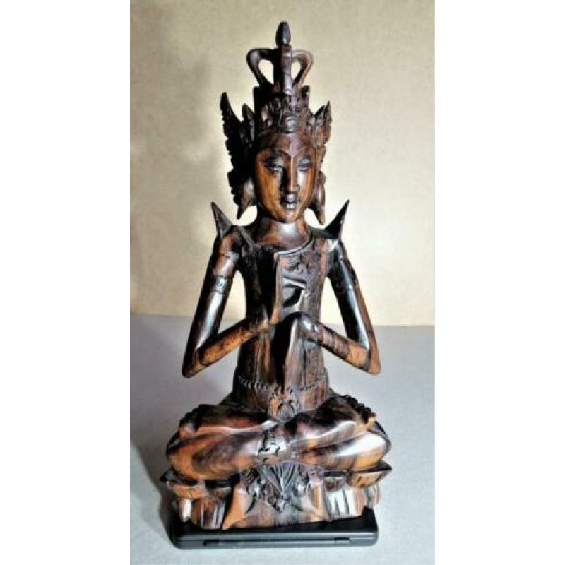 Bali, prachtig Boeddhabeeldje, 30,5 X 14 cm.