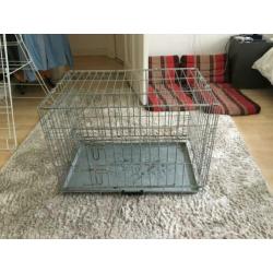 Reis Honden bench inklapbaar met handvat 76x48x55 2 deurs
