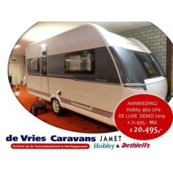 Hobby De Luxe 460 UFe SHOWMODEL, AANBIEDING