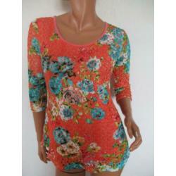 STUDIO ANNELOES ! Kanten shirt mt 38.
