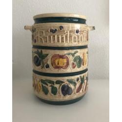 Prachtige vintage West Germany Rumtopf design vaas pot