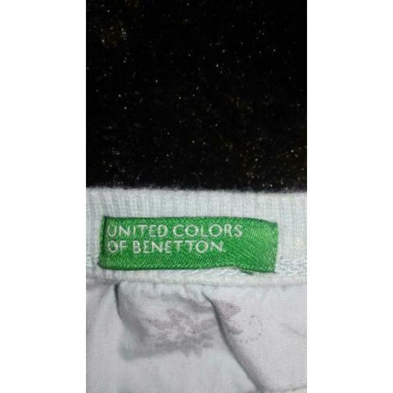 Blauw zomerjurkje BENETTON