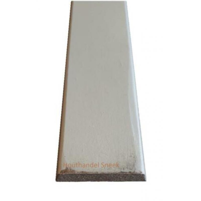 Plint en architraaf (koplat) mdf gegrond