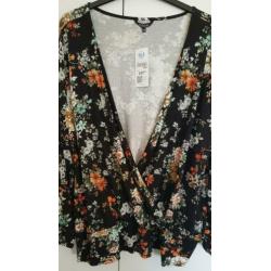 NIEUW Elegante Top / M&S Mode // mt 2XL