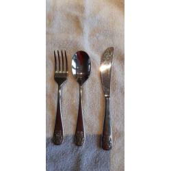 4 sets kinderbestek