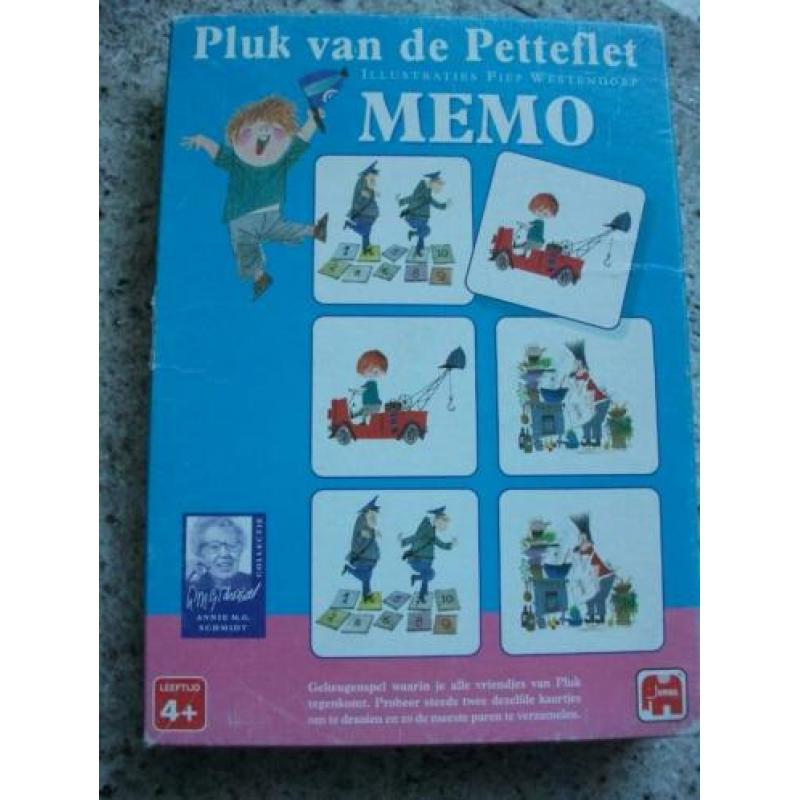 Memo spel Pluk van de Petteflat