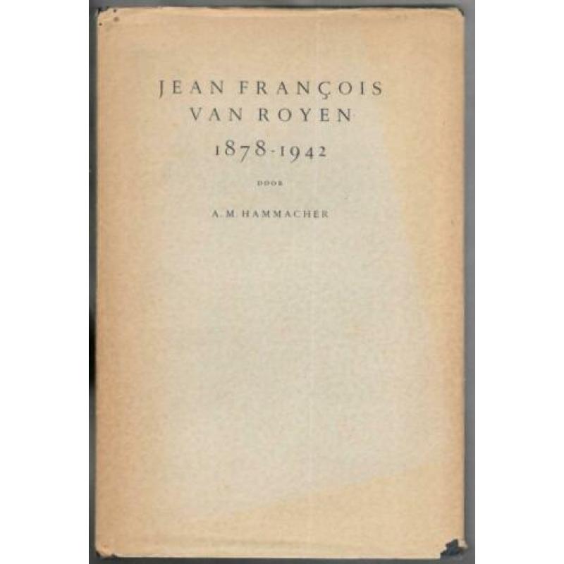 Jean Francois van Royen ~ A.M. Hammacher ~ 1947
