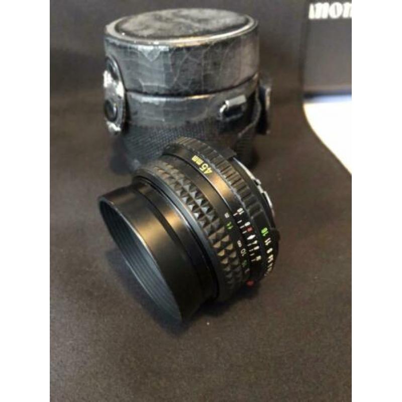 Minolta md rokkor 45 mm 1:2