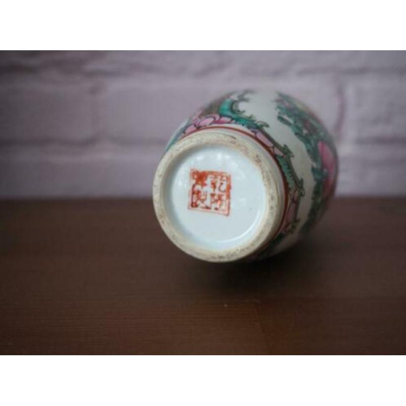 mooie vaas Qianlong porselein chinese porcelian 18e eeuw