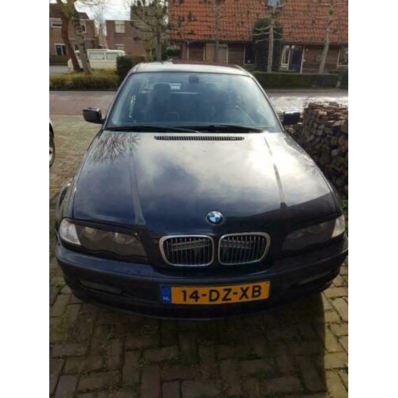 BMW 3-Serie 1.9 I 316 2000 Zwart | Airco | APK 12-2020