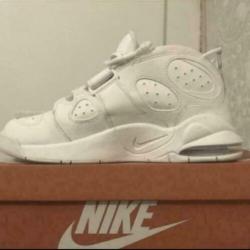 NIKE AIR CB 34 Barkley-‘TRIPPLE WHITE”/WORN ONCE*/Size 45
