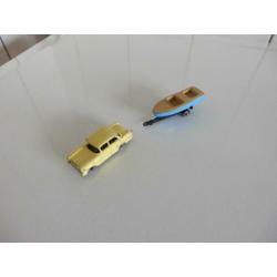 Matchbox - Vauxhall Victor + oplegger met bootje