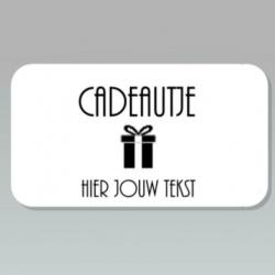 Stickers bedankt voor de toffe tijd 60x30mm - 24 stuks