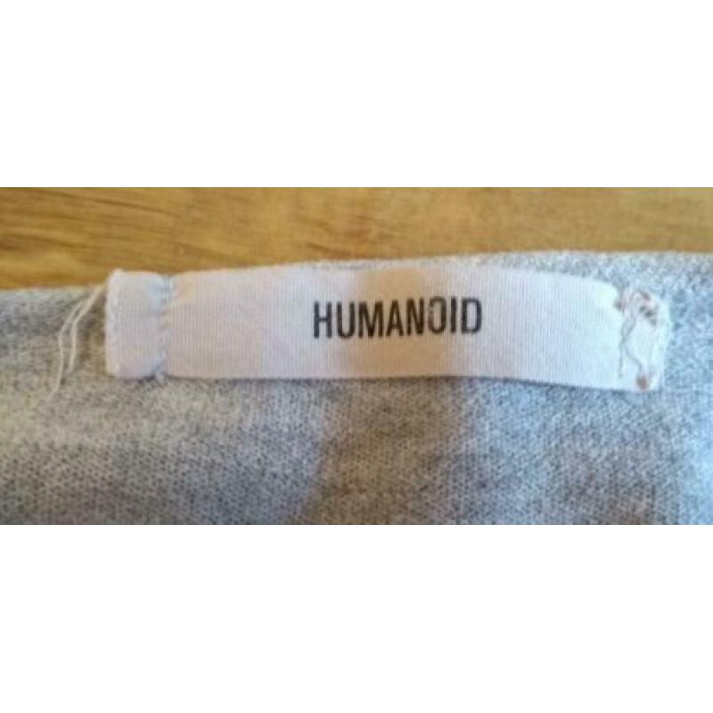 Grijs basic vestje Humanoid