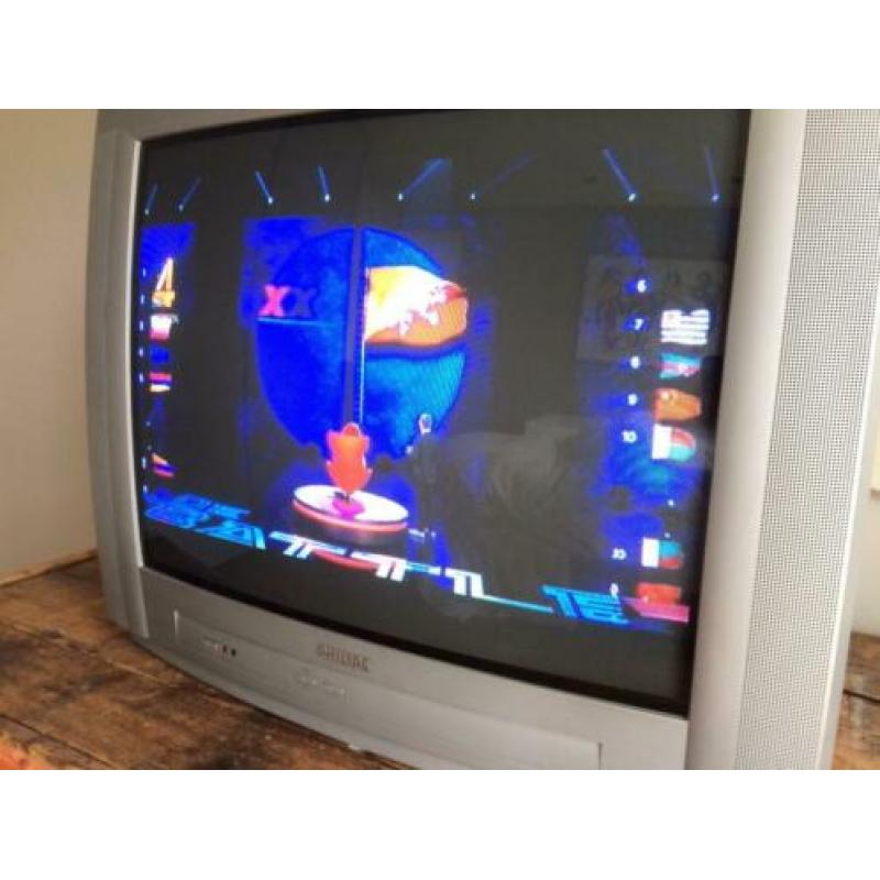 TV - philips - zilvergrijs - groot