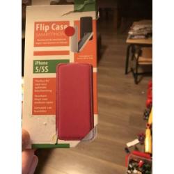 Telefoon hoentjes iPhone 5s zwart en wit kleur