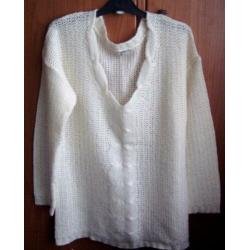 trui sweater pullover gebreid, zeer mooi, maat XL - XXL