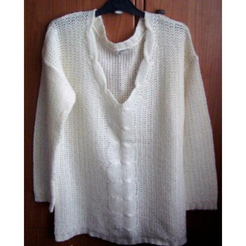 trui sweater pullover gebreid, zeer mooi, maat XL - XXL