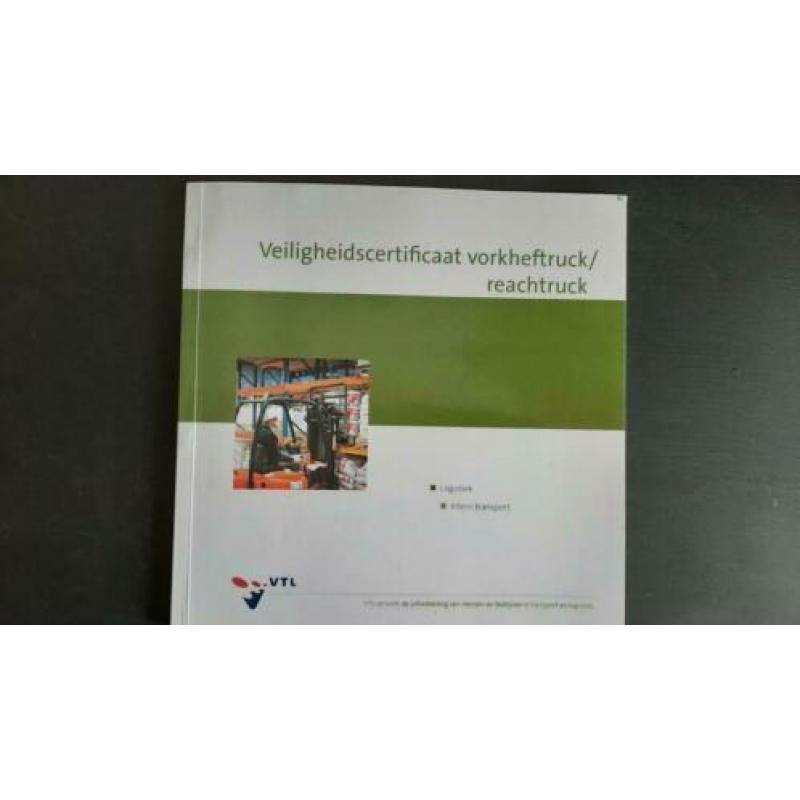 Studieboek veiligheidscertificaat vorkheftruck/ reachtruck