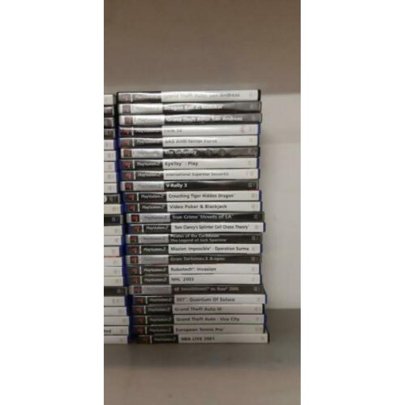 Te koop 73 PlayStation 2 games