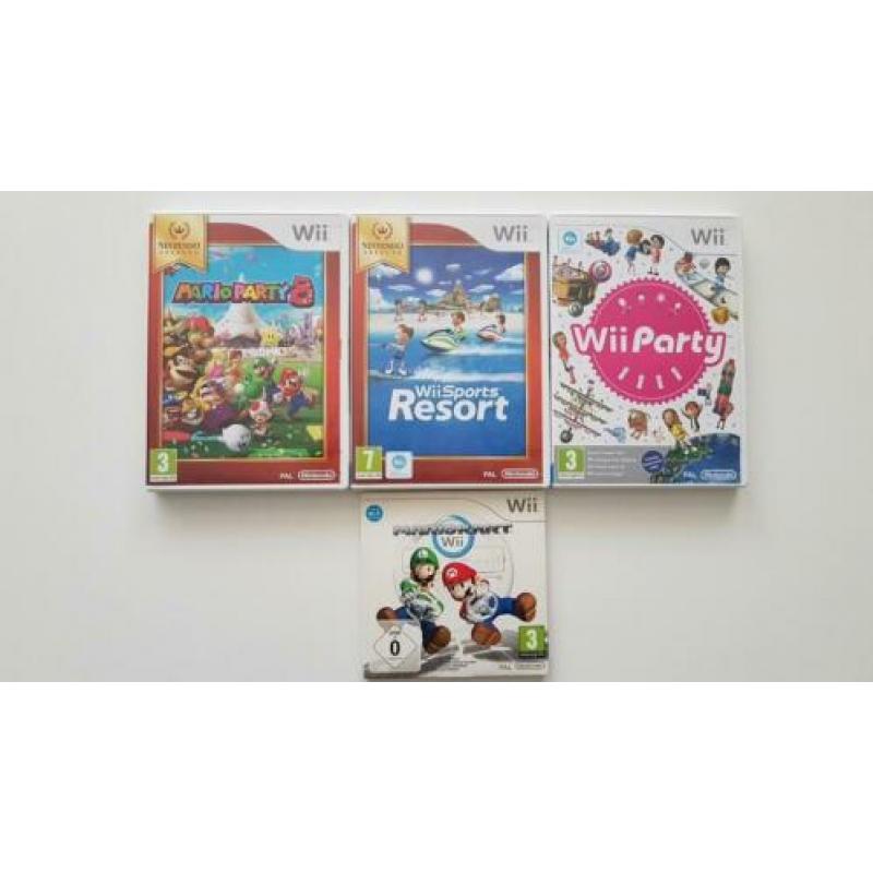 Nintendo Wii + spellen