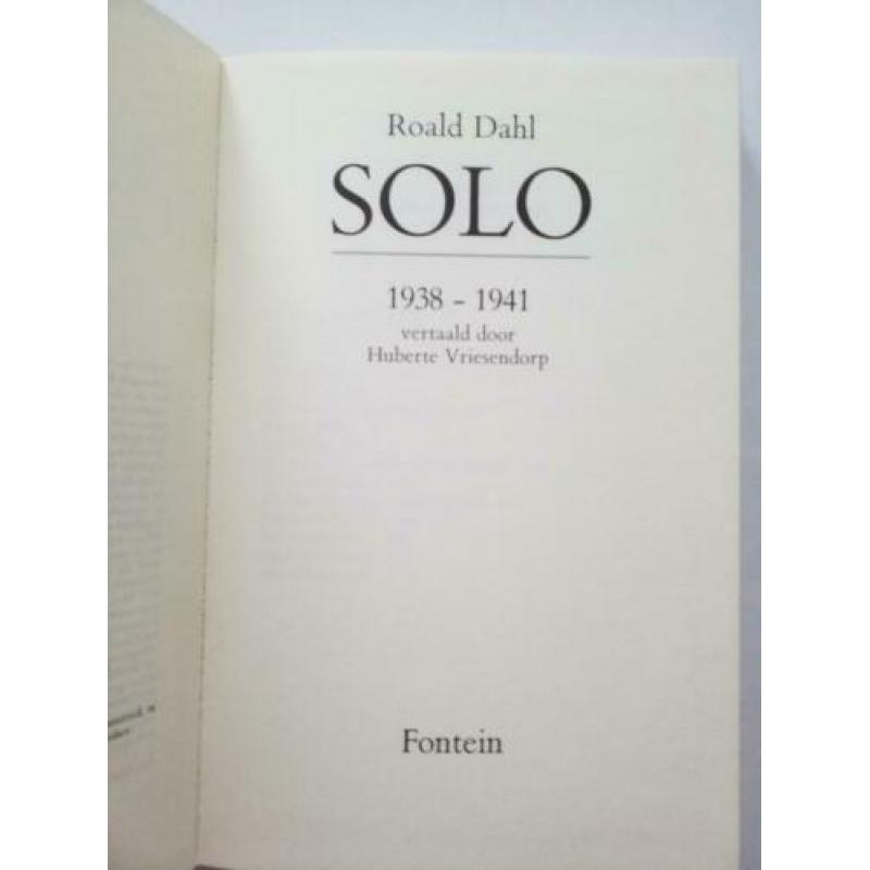 Roald Dahl / Solo