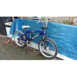 20 inch HARO Jongens-crossfiets blauw metallic