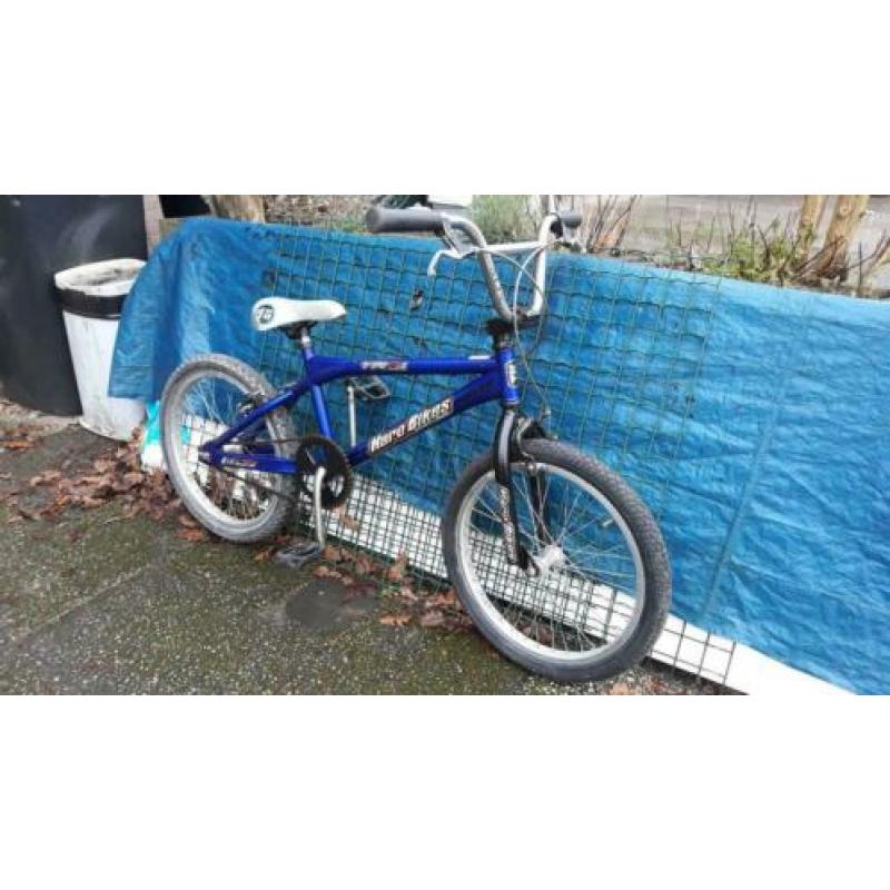 20 inch HARO Jongens-crossfiets blauw metallic