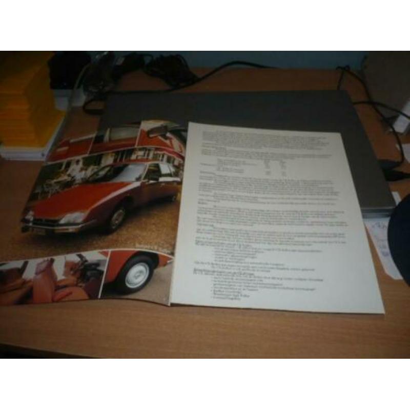 Folder CITROEN CX REFLEX - CX ATHENA