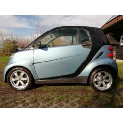Smart Fortwo 1.0 45KW 61PK Coupe MHD AUT 2011 Blauw Zwart
