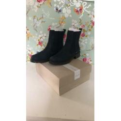 Clarks Dames Chelsea Boots Maat 39,5 Blauw