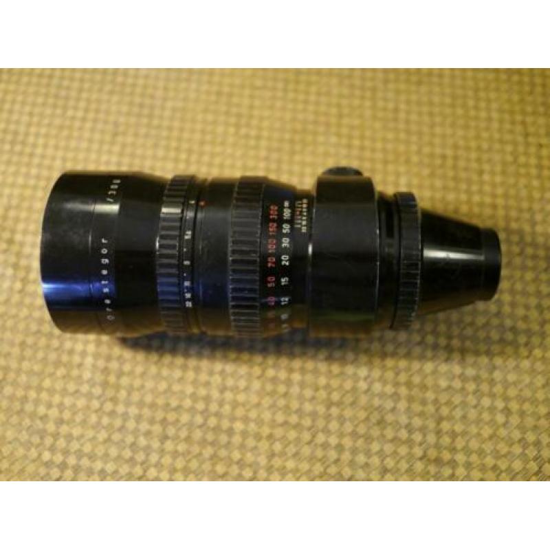 Meyer Görlitz Orestegor 300mm f4 Telelens voor M42 Cameras